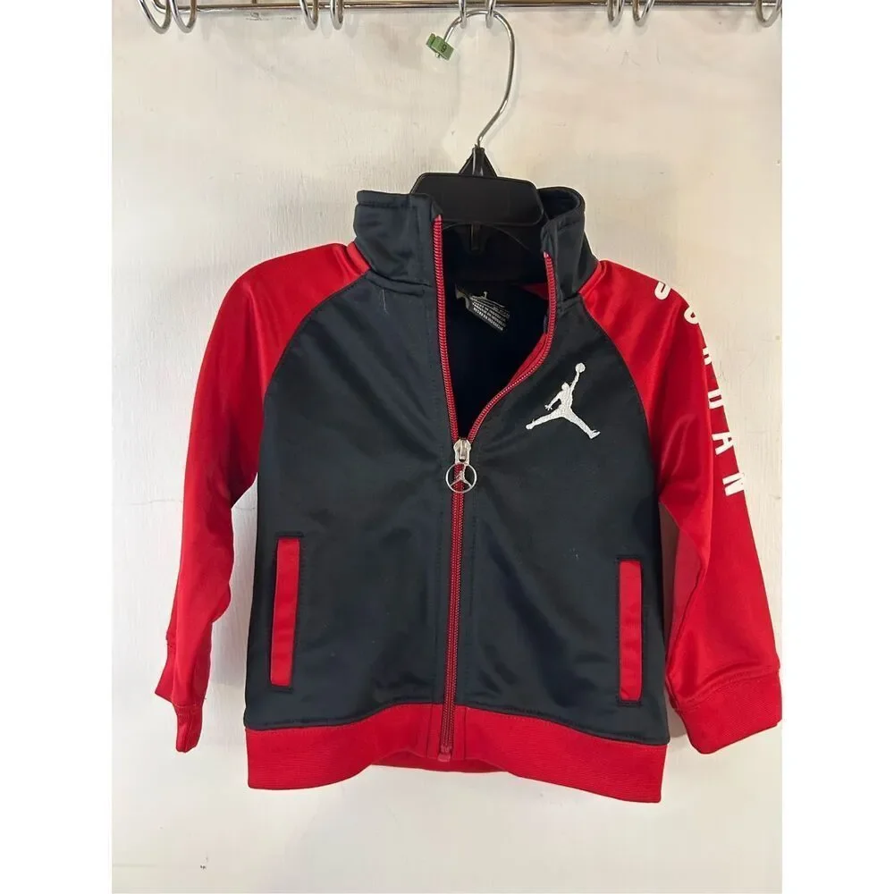 Air Jordan‎ 18m zipper jacket red black boys